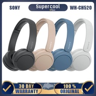 Sony WH-CH520 WHCH520 CH520 Wireless On-Ear Headphones with Microphone Wireless Headphone Smart Headphone Bluetooth Head