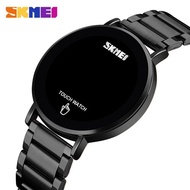 Jam Tangan SKMEI 1550 Kasual Pria Wanita Stainless Steel Anti Air Original New Digital Touch Watches