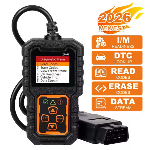 ZF997 OBD2 Scanner Diagnostic Tool for Cars Auto Car Health Check Engine Code Reader
