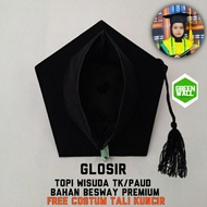 Graduation Hat | Bachelor's Hat | Besway Size TK/PAUD Graduation Toga Hat