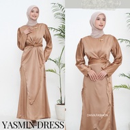 Yasmin DRESS - Kaftan Robe | Silk Satin Dress | Modern Robe | Invitation Dress | Party Dress | Kaftan Dress | Satin Brocade Dress | Satin Dress | Eid Clothes | Invitation Dress | Brocade Robe | Modern Dress