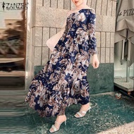 FLORAL DRESS MUSLIMAH