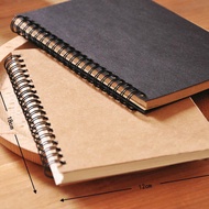 Retro Coil Sketchbook Blank Notebook Hand-Painted Book Handbook Graffiti Notepad Simple Zentangle Dr