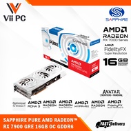 SAPPHIRE PURE AMD Radeon™ RX 7900 GRE/RX7900 GRE 16GB GDDR6/PCI-E 4.0 x16/2.5 slot/ATX Graphics Card