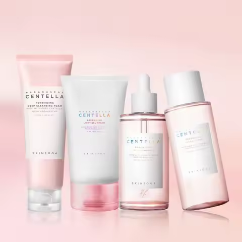 SKIN1004 Centella Porifying Travel Kit Sensitive Skin Brightening And Pore Care Set Korean Skincare 