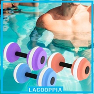 [Lacooppia] SiaBiced Aquatic Dumbbell Lightweight Swimming Barbell for Aquatic Exercise Training Poo