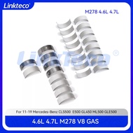 Engine Crankshaft Main & Connecting Rod Bearing Set For M278 4.6 4.7 T L MERCEDES-BENZ C218 S500 G63