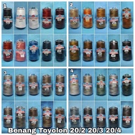 Toyolon jeans thread 20/4 (1wrn@1/2lsn) = rp.107,500|6 Rolls
