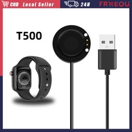 ♞Hiwatch T500 Watch Charger Power Adapter Fast Charging Cable For T500/T500 Pro/T500 Plus Smartwatc