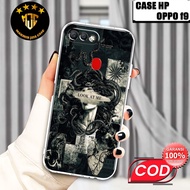 OPPO F9 Case - OPPO f9 Motif Casing (COLAB) - Premium Fourside Softcase - TransparentBENING - Silico