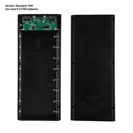 Power Bank DIY Shell Case Battery Charger Box with Lighting Function 8x21700 Battery Shell Storage O