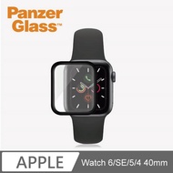 PG 2 IN 1 高透鋼化漾玻保護殼 (Apple Watch 4/5/6/SE 40mm) 黑