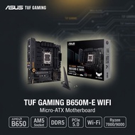 ASUS TUF GAMING B650M-E WIFI AM5 mATX Motherboard Ryzen 7000 PCIe 5.0