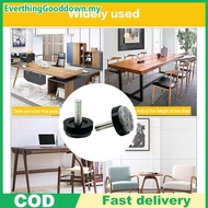 Ed 4/8Pcs Felt Adjustable Round Furniture Leg Screws Anti Slip M6 M8 Table Chair Cabinet Balance Fee