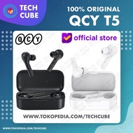 - Qcy T5 Tws Earphone Headset Bluetooth Wireless Earbuds Alt T1C T13 T17