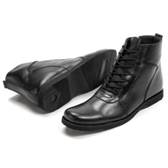 Sepatu Boots Pria Casual BALLY Tinggi Kulit  B-3011 Boot Semi Formal Pesta