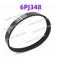 10pcs  Multi Wedge Belt and Multi Groove Belt 13-inch Woodworking Press Planer Belt 6PJ348