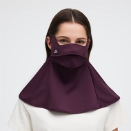 Ohsunny หน้ากากที่หายใจได้ผ้าคลุมหน้าป้องกัน UV UPF2000ป้องกันคอแสงแดดความรู้สึกเย็น