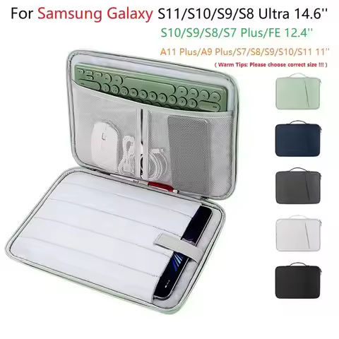 Tablet Sleeve Bag for Samsung Galaxy Tab S11 S10 Ultra 14.6 Inch S9/S8 Ultra A11 A9 Plus 11 Bag S10+