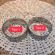 STAINLESS STEEL BURGER RING TYPE 2