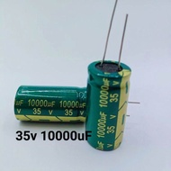 ราคาต่อ 1 ชิ้น คาปาซิเตอร์ 10000uF 35V สำหรับเครื่องเสียง แอมป์จิ๋ว