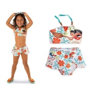 Kids Toddler Swimsuit for Girls Moana 2 Piece Swimming Bathing Bikini Summer
