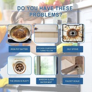 2PCS MULTI-PURPOSE CLEANING SYSTEM,Splash Foam Spray All Purpose Cleaner,Suitable For Cleaning Pots,