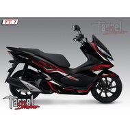 PCX sticker, black PCX stripping sticker ft7