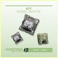 ▌ ▧ ▖ KTT Kang White v3 (Stock/Lubed) Mechanical Switches 10 PCS