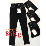 KINA HIGH-WAIST TREGGING PANTS WITH 6 NAILS Big Size 89KG