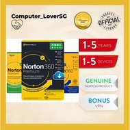 Genuine Norton 360 Premium Antivirus - 10 Devices + VPN and 75GB CLOUD Original