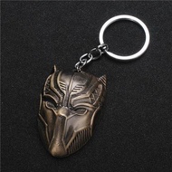 European American Movie Merchandise Accessories Captain America 3 Panther Mask Keychain