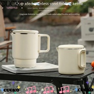 BACKSTR Mini Kettle, Foldable Portable Electric Kettle, Upgraded  304 Stainless Steel Detachable 800