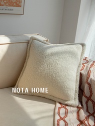 Sheep Velvet Bed and Sofa Pillow Square