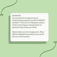 CUSTOM MINI ALBUM NFC KEYCHAIN