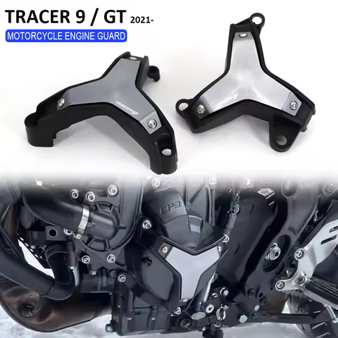 Tracer 9 GT Accessories Side Engine Guard Protection Sliders Crash Pads For Yamaha tracer 9 2021 Bod