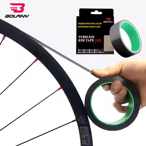Bicycle tubeless rim tape width 18/21/23/25/27/29/31/33 / 35mm * 10m vacuum ring lining belt tire se