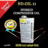 HFC-134A/ HFO-1234YF HYBRID COMPRESSOR OIL ND-OIL 11 250ML (CAR AIRCOND SYSTEM)