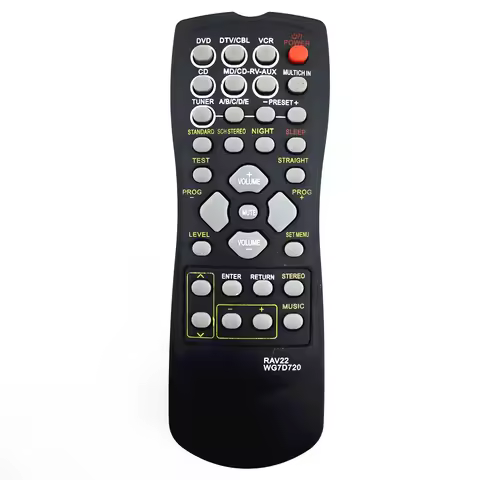 Remote Control for Yamaha CD DVD RAV22 WG70720 Home Theater Amplifier RX-V350 RX-V357 RX-V359 RX-V45