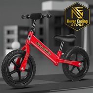 Sepeda Anak NE.KIDS Balance Bike Paket Dengan Dekker Pushbike Belajar Keseimbangan Balance Tanpa Ped
