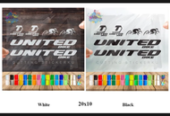 Stiker Sepeda United Bike Cutting sticker Mtb United Bike