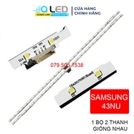 Thanh LED Tivi samsung 43NU - Lắp zin tivi samsung 43NU các đời - 1 bộ 2 thanh giống nhau - LED MỚI