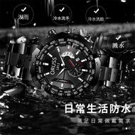 2022 ORUSS Men's Watch Automatic Movement Large Dial Watch Men's Waterproof Luminous Calendar Steel Band Business Quartz Watches