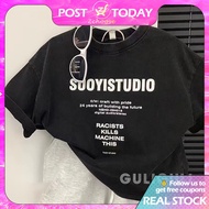 Ready Stock Kids Tshirts Korean Letter Printing Tshirts Boy Tshirts Fashion Loose Wild