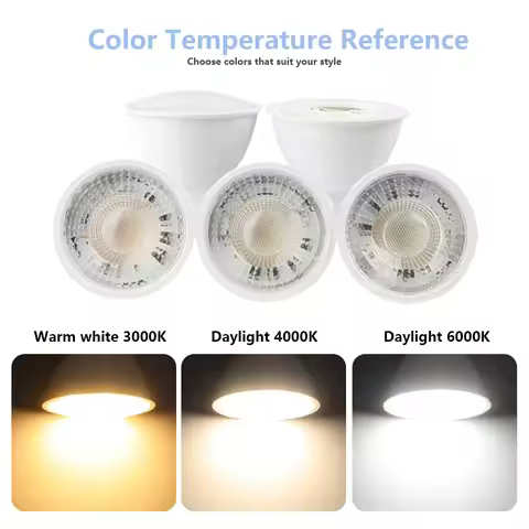 10pcs LED Spotlight GU10 Bulb 5W 6W 7W 8W 9W GU10 AC 220V 100V Replace 30W 40W 50W Halogen Lamp for 