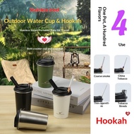 Unique Trendy Hookah Coffee Cup Type Multifunctional Foldable Hookah Cup Four-Purpose Hookah 2026 Ne