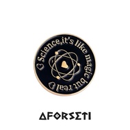 ENAMEL PIN 田science, IT'S LIKE MAGIC" BROOCH PIN BROOCH/ COUPLE PIN/ AESTHETIC PIN/ CUTE PIN/ BUTTON