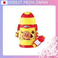 Zojirushi Water Bottle, Kids' Bottle, for Toddlers, 450ml, Straw Type, Anpanman, for Daycare, Insula