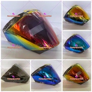 KYT VISOR NFJ SIANG MALAM KYT HELMET NFJ SERIES (Smoke / REVO RED / REVO ICE BLUE / REVO CRYSTAL BLU