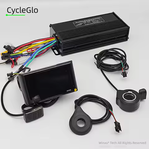 1000W 1200W 1500W 2000W 40A Brushless Motor Driver Sine Wave Controller 36V 48V 52V 60V SW900 LCD fo